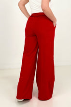 Load image into Gallery viewer, Zenana French Terry Laser Cut Pants With Pockets