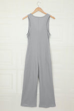 Load image into Gallery viewer, Pocketed Thermal Sleeveless Jumpsuit
