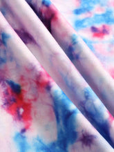 Load image into Gallery viewer, Graphic Tie-Dye Round Neck Short Sleeve Tee