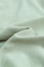Load image into Gallery viewer, Green Frayed Boyfriend Corduroy Shacket