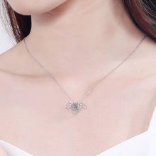 Load image into Gallery viewer, Cut Out Devil-Shaped Moissanite Pendant Necklace