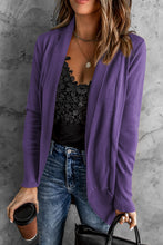 Load image into Gallery viewer, Double Take Long Sleeve Ribbed Hem Open Front Longline Cardigan
