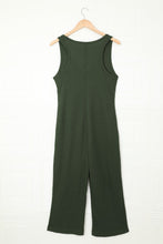 Load image into Gallery viewer, Pocketed Thermal Sleeveless Jumpsuit