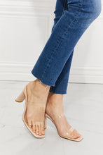 Load image into Gallery viewer, MMShoes Walking On Air Transparent Double Band Heeled Sandal