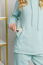Load image into Gallery viewer, Zenana Full Size Drawstring Drop Shoulder Hoodie and Joggers Set