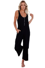 Load image into Gallery viewer, Pocketed Thermal Sleeveless Jumpsuit