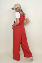 Load image into Gallery viewer, Wide Leg Jumpsuit With Pockets