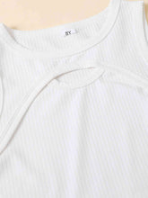 Load image into Gallery viewer, Girls Ribbed Tank and Skirt Set