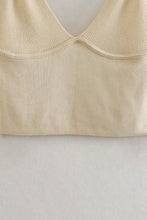 Load image into Gallery viewer, Ribbed V-Neck Cami and Skirt Set