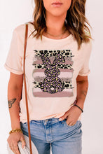 Load image into Gallery viewer, Easter Leopard Bunny Graphic T-Shirt
