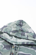 Load image into Gallery viewer, Long Sleeve Camo Print Oversize Hoodie