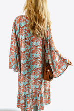 Load image into Gallery viewer, Printed Open Front Duster Cardigan
