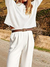 Load image into Gallery viewer, Knit Top and Joggers Set