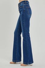 Load image into Gallery viewer, Risen High Rise Button Down Boot Cut Jeans