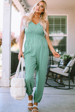 Load image into Gallery viewer, Spaghetti Strap V-Neck Jumpsuit with Pockets