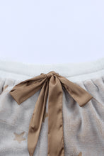 Load image into Gallery viewer, Round Neck Dropped Shoulder Star Print Top and Shorts Lounge Set