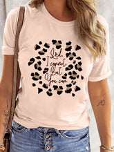 Load image into Gallery viewer, Graphic Round Neck Short Sleeve Tee