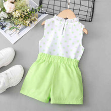 Load image into Gallery viewer, Polka Dot Tank and Shorts Set