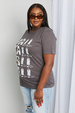 Load image into Gallery viewer, mineB Full Size Y'ALL Cowboy Boots Graphic Tee