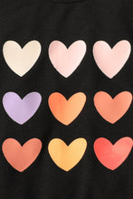 Load image into Gallery viewer, Kids Heart Graphic Sweatshirt and Joggers Set