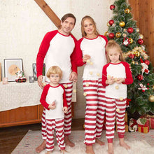 Load image into Gallery viewer, Raglan Sleeve Top and Striped Pants Set