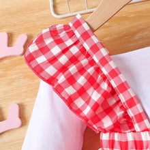 Load image into Gallery viewer, Plaid Bow Detail Long Sleeve Dress