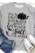 Load image into Gallery viewer, Wonderful Fall Vibe Graphic Pullover Sweatshirt