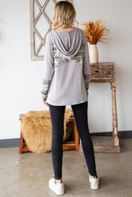 Load image into Gallery viewer, Hopely Long Sleeve Hoodie with Contrasted Detailing
