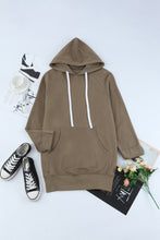 Load image into Gallery viewer, Side Slit Raglan Sleeve Hoodie