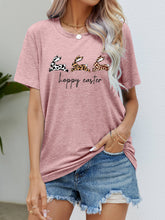 Load image into Gallery viewer, HOPPY EASTER Bunny Graphic Tee Shirt