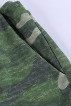 Load image into Gallery viewer, Green Camo Print Knit Sport Pants