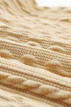 Load image into Gallery viewer, Solid Color Puffy Sleeve Textured Knit Top