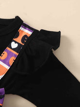Load image into Gallery viewer, Printed Round Neck Long Sleeve Bodysuit