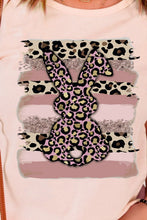 Load image into Gallery viewer, Easter Leopard Bunny Graphic T-Shirt
