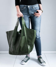 Load image into Gallery viewer, Women's Simple Large Capacity Tote Bag