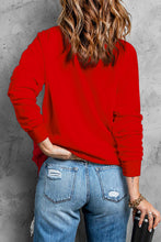 Load image into Gallery viewer, NAUGHTY NICE Heart Graphic Sweatshirt
