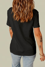 Load image into Gallery viewer, Distressed Round Neck Tee