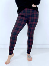 Load image into Gallery viewer, Zenana Ponte Plaid Pull-On Stretch Skinny Pants