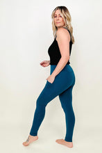 Load image into Gallery viewer, Zenana Cotton Wide Waistband Pocket Leggings