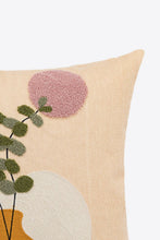 Load image into Gallery viewer, Embroidered Square Decorative Throw Pillow Case