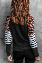Load image into Gallery viewer, Heart Striped Long Raglan Sleeve Tee