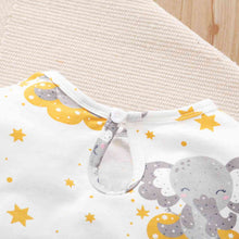 Load image into Gallery viewer, Printed Round Neck Ruffle Shoulder Dress