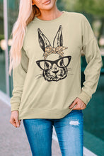 Load image into Gallery viewer, Easter Graphic Drop Shoulder Sweatshirt