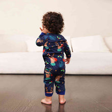 Load image into Gallery viewer, Reindeer Print Round Neck Jumpsuit