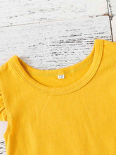 Load image into Gallery viewer, Round Neck Bodysuit and Leopard Bloomers Set