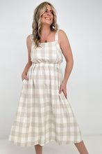 Load image into Gallery viewer, Gilli Gingham Print Midi Dress