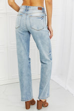 Load image into Gallery viewer, Judy Blue Natalie Full Size Distressed Straight Leg Jeans