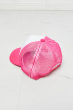 Load image into Gallery viewer, Fame Falling For You Trucker Hat in Pink