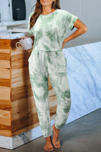 Load image into Gallery viewer, Tie-Dye Knit Jumpsuit with Pockets