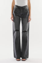 Load image into Gallery viewer, Kancan High Waist Distressed Knee Jeans